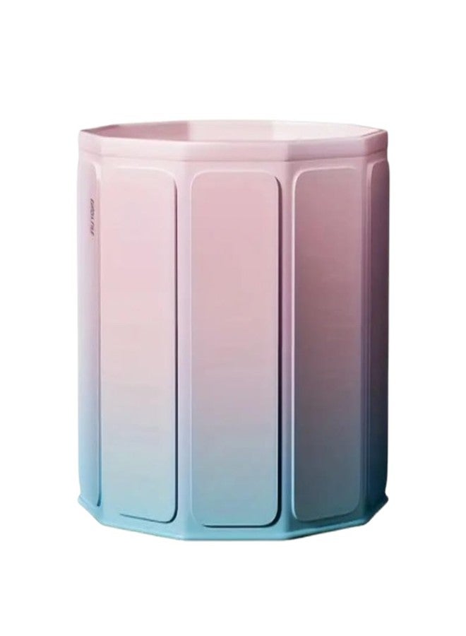 Alark حوض استحمام ألارك المحمول للبالغين، حوض استحمام ياباني قابل للطي مع أحواض ثلج وساخنة قائمة بذاتها مع رغوة حرارية، حوض استحمام سبا قابل للطي للمياه الباردة والمساحات الصغيرة، وسادة مجانية، دلو على شكل حوت للبالغين - Image 1